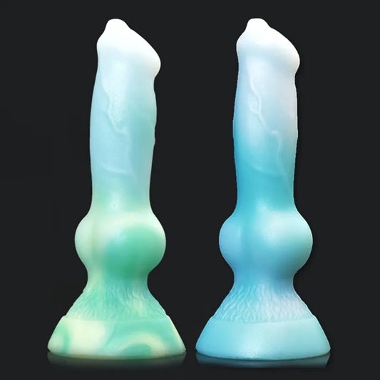 New Silicone Wolf Dildos with Suction Cup Dog Dilldo Animal Penis Female Masturbator Anal Plug Artificial Dick Adult Sex Toys