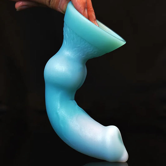 New Silicone Wolf Dildos with Suction Cup Dog Dilldo Animal Penis Female Masturbator Anal Plug Artificial Dick Adult Sex Toys