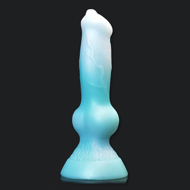 New Silicone Wolf Dildos with Suction Cup Dog Dilldo Animal Penis Female Masturbator Anal Plug Artificial Dick Adult Sex Toys