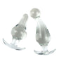 New Smooth Glass Butt Plug Anchor Base Dilatador Anal Ball Strapon Anal Plug Prostate Massager Sex Toys For Women Men Butt Plug