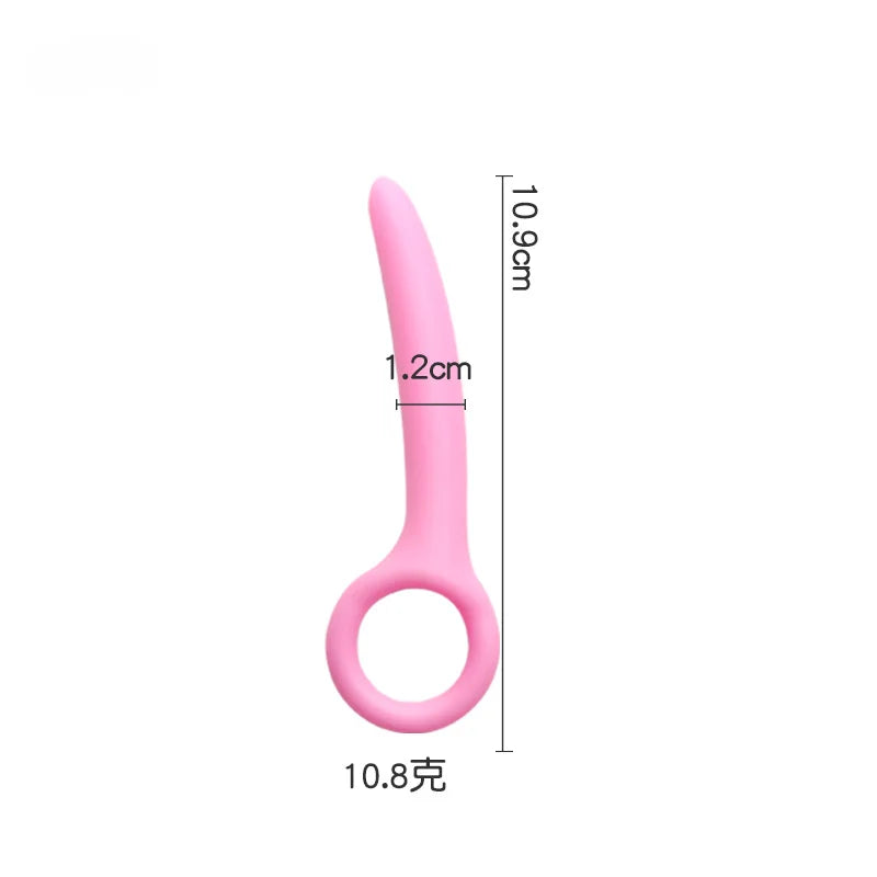 New Soft Silicone Anal Plug Masturbation Female Butt Plug Prostate Dildo Anal G-Spot Stimulation Adult Sex Toys for Women Men