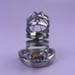 New Stainless Steel Chastity Lock Penis Bondage Adult Men'S Chastity Cage Cock Restriction Sex Toys for Men Adult Products