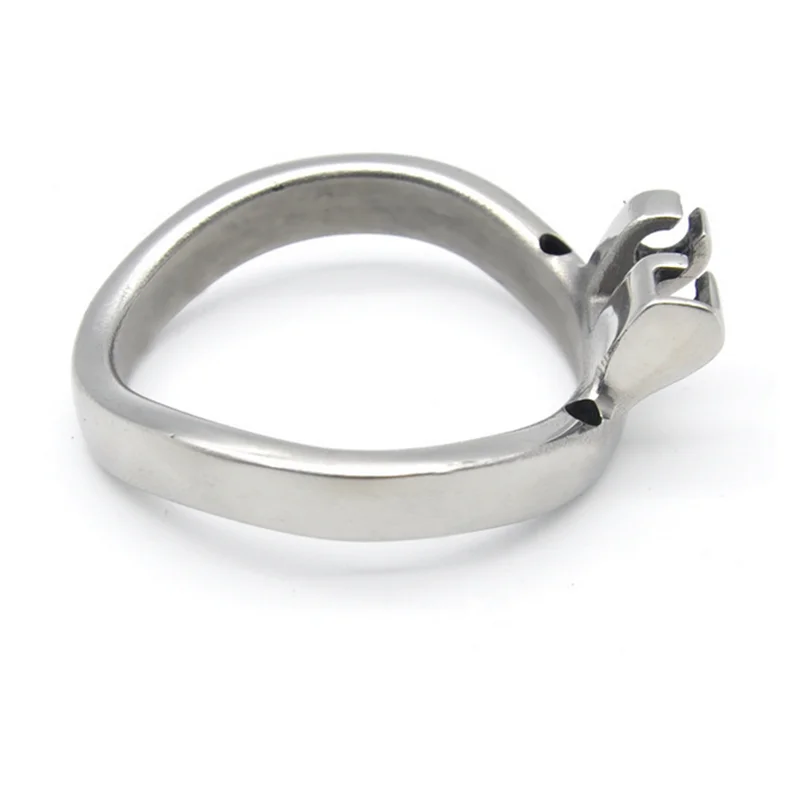 New Stainless Steel Chastity Lock Penis Bondage Adult Men'S Chastity Cage Cock Restriction Sex Toys for Men Adult Products