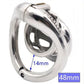 New Stainless Steel/plastic Openable Male Chastity Cage Device Cock Cage with 4 Size Penis Ring Chastity Lock Adult Sex Toy