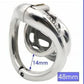New Stainless Steel/plastic Openable Male Chastity Cage Device Cock Cage with 4 Size Penis Ring Chastity Lock Adult Sex Toy