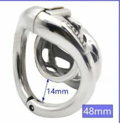 New Stainless Steel/plastic Openable Male Chastity Cage Device Cock Cage with 4 Size Penis Ring Chastity Lock Adult Sex Toy