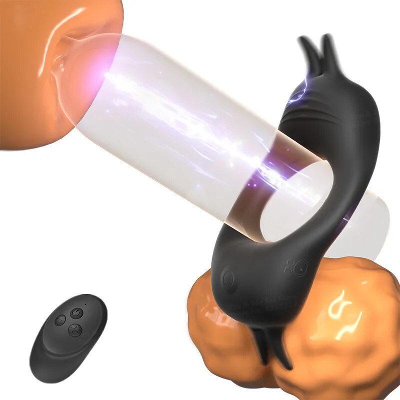 Vibrator Clitoris Stimulation Cock Ring