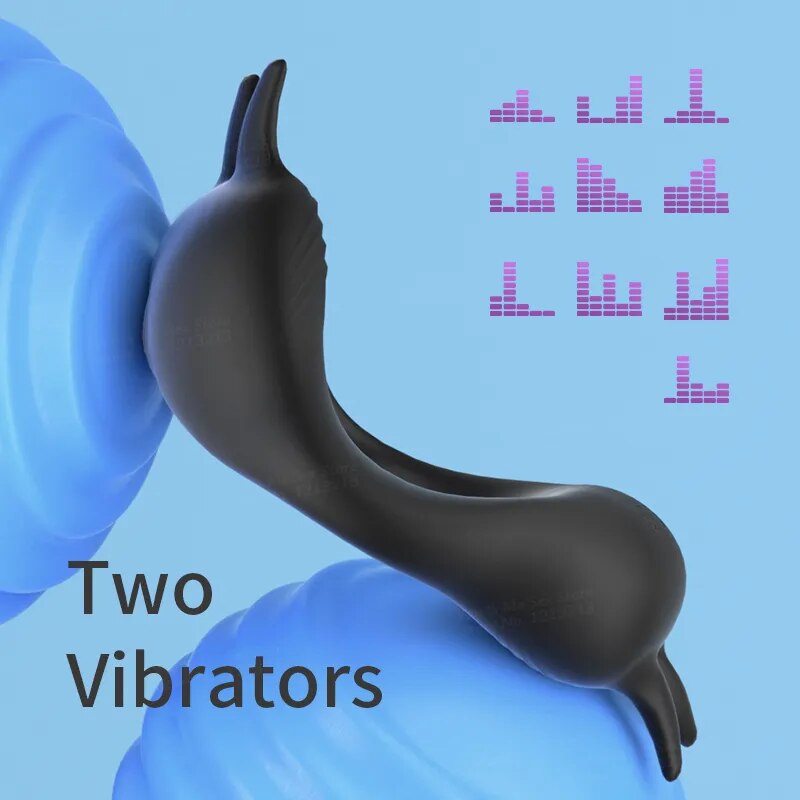 Vibrator Clitoris Stimulation Cock Ring