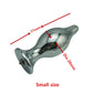 New large Electric shock pleasure pod probe medical therapy metal anal butt plug dildo vagina BDSM electro sex stimulator toy
