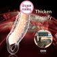 Newest Penis Extension Sleeve Reusable Cock Rings Delayed Ejaculation Condoms Male Penis Extender Sex Toys For Men Adult