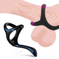 Newest Penis Ring Men's Masturbator Cock Rings Couple Lover Toys For Sex Men Time Delay Ejaculation Soft Silicone Sexy Dual Ring