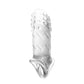 Newest Reusable Penis Sleeve Cock Rings Delay Ejaculation Clit Stimulation Penis Enlargemt Nozzle Sexy Toys for Men