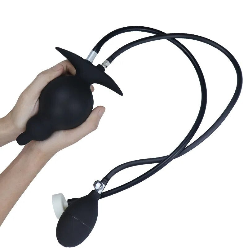 Newest Water Jet Inflatable Butt Plug Anal Expander Anus Vagina Dilato GXLOCK Store Newest Water Jet Inflatable Butt Plug Anal Expander Anus Vagina Dilato GXLOCK Store