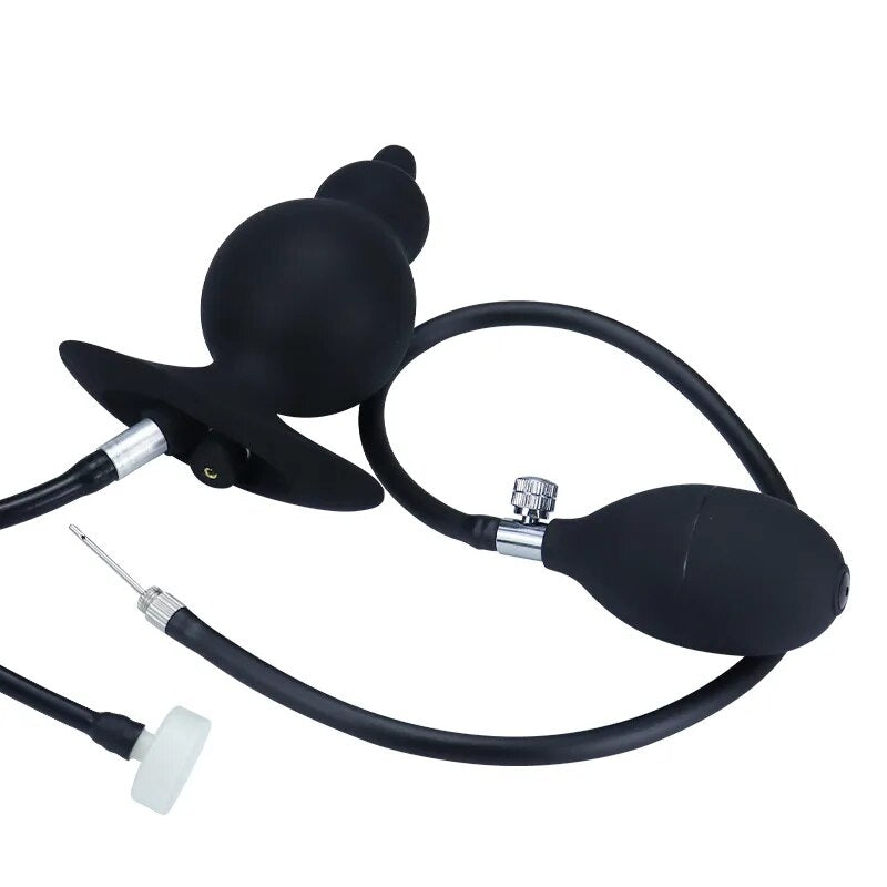 Newest Water Jet Inflatable Butt Plug Anal Expander Anus Vagina Dilato GXLOCK Store Newest Water Jet Inflatable Butt Plug Anal Expander Anus Vagina Dilato GXLOCK Store