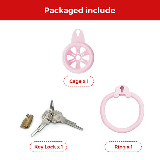 Step up anTIGHTER Anti-escape Flower Chastity Device