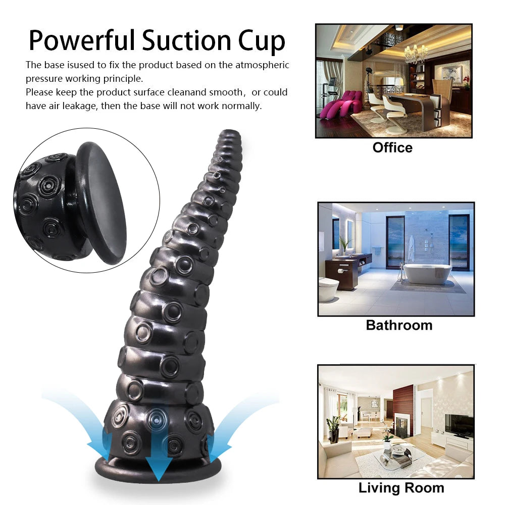 Octopus Dildo Suction Cup Tentacle Sex Toy Animal Dildo Alien Dick For Woman Man Wide Anal Plug Vaginal Dilator/Stimulator