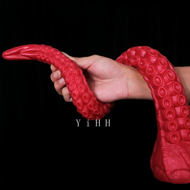 Octopus Tentacle Long Butt Plug Strong suction cup Huge Dildo Masturbator For Men Women Vaginal Anus Stimulate Prostate Massage