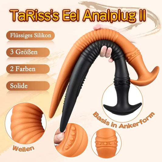 Overlength Anal Plug Dildo Stimulation Masturbation Adult Toys Soft Anal Dilator Butt Plug Vagina Sex Toys for Women and Men