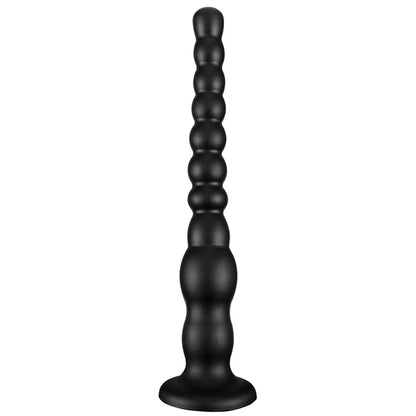 Overlength Liquid Silicone Anal Beads Plug Big Dildo Stimulate Anus Vagina Masturbator Soft Anal Dilator Sex Toys Dick Butt Plug