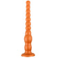 Overlength Liquid Silicone Anal Beads Plug Big Dildo Stimulate Anus Vagina Masturbator Soft Anal Dilator Sex Toys Dick Butt Plug