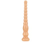 Overlength Liquid Silicone Anal Beads Plug Big Dildo Stimulate Anus Vagina Masturbator Soft Anal Dilator Sex Toys Dick Butt Plug