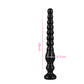 Overlength Liquid Silicone Anal Beads Plug Big Dildo Stimulate Anus Vagina Masturbator Soft Anal Dilator Sex Toys Dick Butt Plug