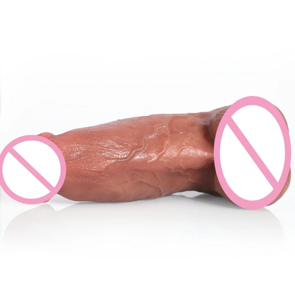 Oversized Thick Dildo Realistic Silicone Giant Dildo for Women Male Anal Plug Fake Penis Anal Vagina Masturbators Sex Toy