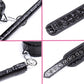 PU Leather Black Bondage Set Diamond Pattern Spreader Bar Handcuffs Ankle Cuff Restraints Adult Game Toys for Women&Men Products