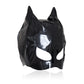 PU Leather Bondage Harmess Cat Woman Head Mask Hood Sets Restraint Halloween Roleplay BDSM Adult Flirting Erotic Products