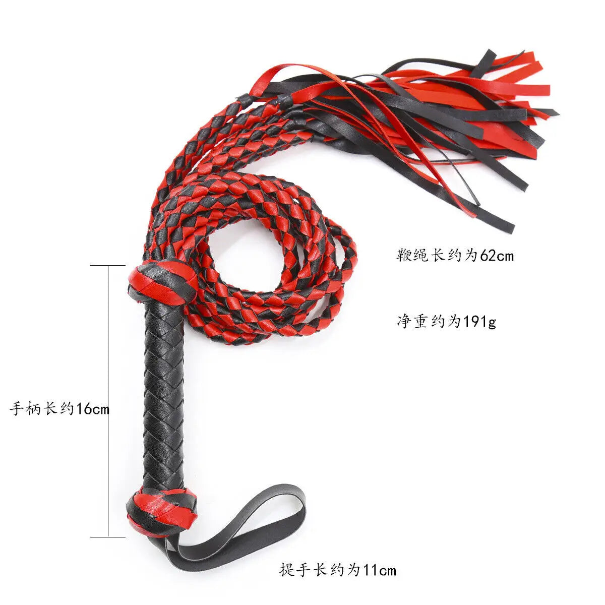 PU Leather Bondage Whip Sword Handle Spanking Knout Flirt BDSM Tassle Rding Crop Lash Gay Adult Restraint Erotic Sex Toys