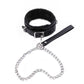 PU Leather Furry Bondage Choker Collar with Chain Lead Leash Multi Colors Erotic Role Play Costumes Sex Toys For Adult Couple