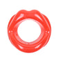 PU Leather Lips Ring Harness Bondage Silicone Lip Open Mouth Gag Flirting Restraints Erotic Toy Sex Toy for Couples Toys Adult