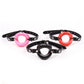 PU Leather Lips Ring Harness Bondage Silicone Lip Open Mouth Gag Flirting Restraints Erotic Toy Sex Toy for Couples Toys Adult