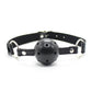 PU Leather Open Mouth Ball Gag Sex Bondage Exotic Accessories Oral  Sex Products for Couple Multi Colors SM Sex Toys
