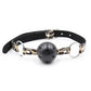 PU Leather Open Mouth Ball Gag Sex Bondage Exotic Accessories Oral  Sex Products for Couple Multi Colors SM Sex Toys