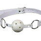 PU Leather Open Mouth Ball Gag Sex Bondage Exotic Accessories Oral  Sex Products for Couple Multi Colors SM Sex Toys