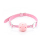 PU Leather Open Mouth Ball Gag Sex Bondage Exotic Accessories Oral  Sex Products for Couple Multi Colors SM Sex Toys