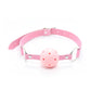 PU Leather Open Mouth Ball Gag Sex Bondage Exotic Accessories Oral  Sex Products for Couple Multi Colors SM Sex Toys