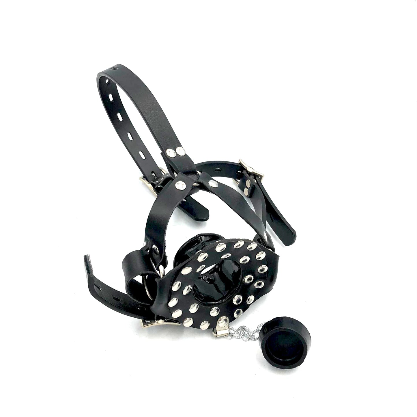 PU Leather Open Mouth Gag with Cover BDSM Slave  Adult Game Erotic Sex Toy Bed Restraint Sex Products for Couples S&M Tool