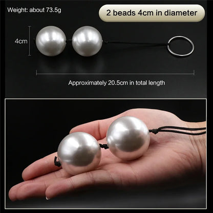 Pearl Anal Beads Plug 18 Big Butt Sexy Tail Toy Balls Sexules Ingredients Anal Extender Masturbators Sex Toys for Couples Women