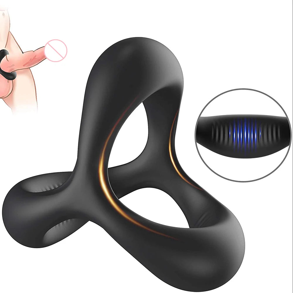 Penis Cock Ring on for Men Delay Ejaculation Erection Sex Shop Toys for Couple Sextoy Penisring Man Dick Enlarger Rings