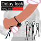 Penis Ring Adjustable Drawstring Safe Reduce Desire Increase Joy Silicone Delay Ejaculation Lock Ring Rope for Male секс игрушки