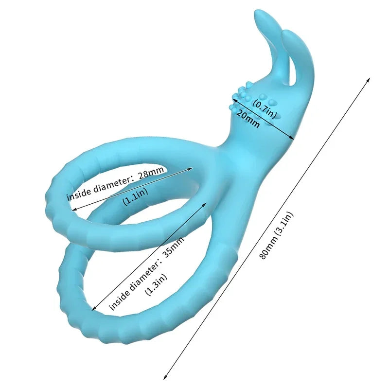 Penis Ring Penis Sleeve Penis Trainer For Couples Male Strong Erection Delay Ejaculation Cock Ring Time Lasting Erotic Sex Toys