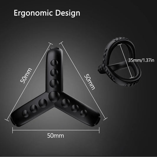 Penis Ring Reusable Silicone Semen Cock Ring Penis Enlargement Scrotum Bind Delayed Ejaculation Sex Toys For Men Couple Rings