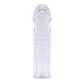 Penis Sleeve Reusable Condom Penis Extender Reusable Silicon Condoms For Men Penis Ring Cock Cover Sex Toys For Men Products