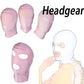 Pink Fetish Harness Head Hood BDSM Slave Game Open Eyes Mouth Face Mask Erotic Sex Toys Role Play for Couples Master Gay Adult