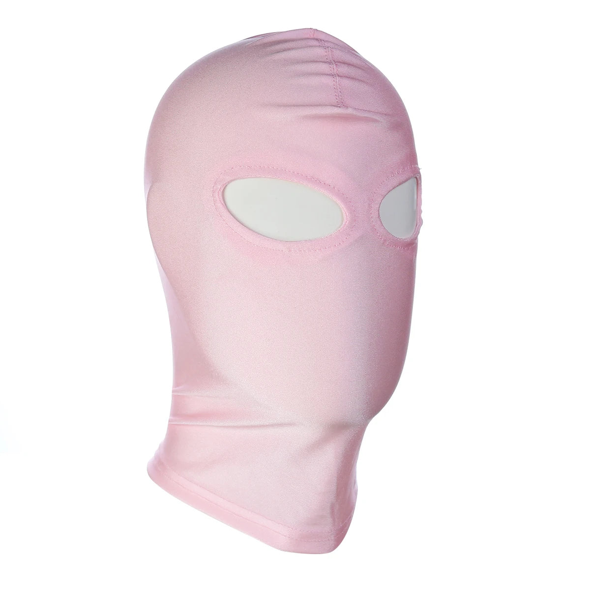 Pink Fetish Harness Head Hood BDSM Slave Game Open Eyes Mouth Face Mask Erotic Sex Toys Role Play for Couples Master Gay Adult