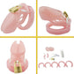 Plastic Chastity Cage for Male Bondage Ball Stretcher Cock Cage Penis Lock Penis Ring BDSM Chastity Belt Sex Toy for Man Sex Toy