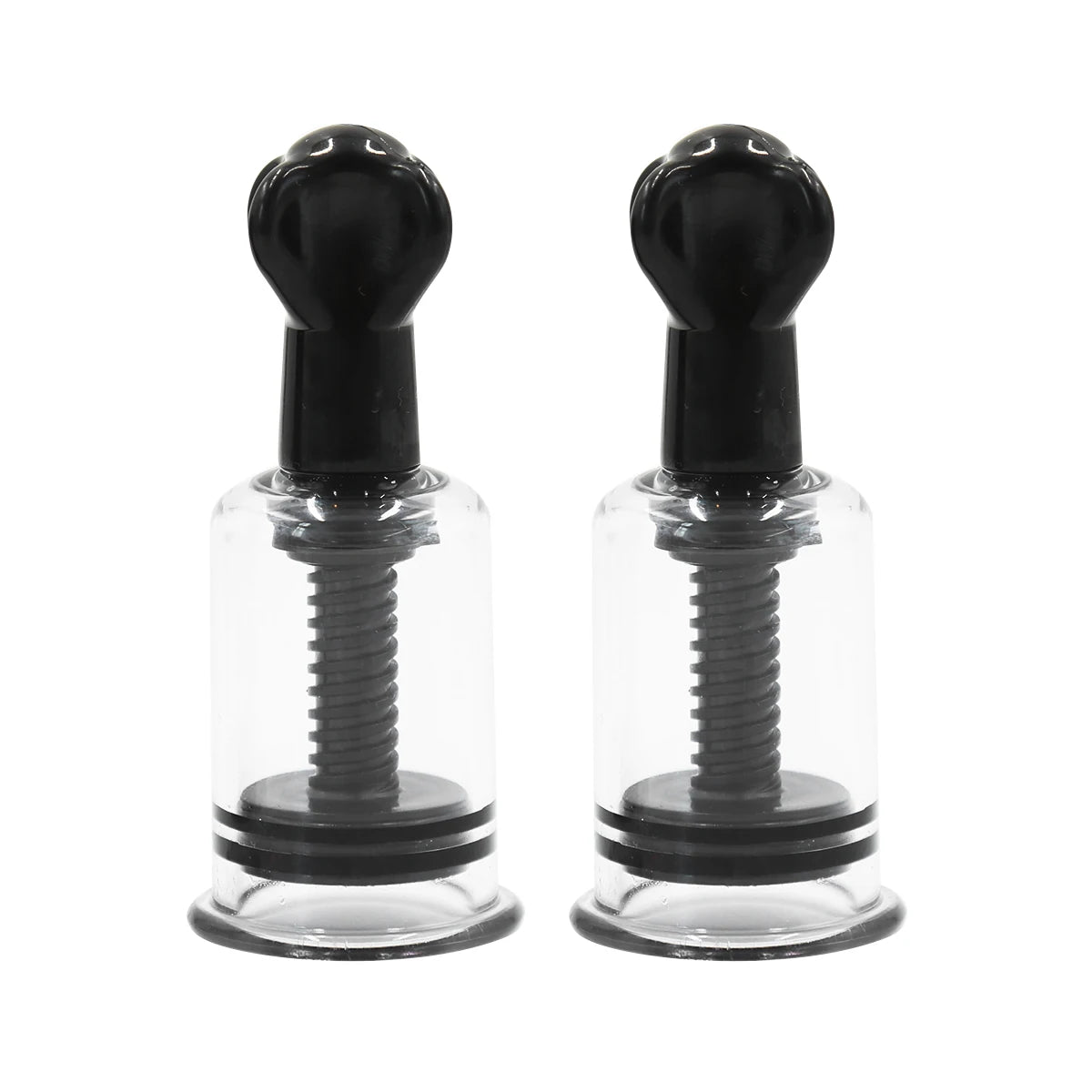 Plastic Nipple Sucker Enlarger Breast Rotating Vacuum Pump Clitoris Massager Stimulator Nipple Clamps BDSM Adult Sex Toys Women