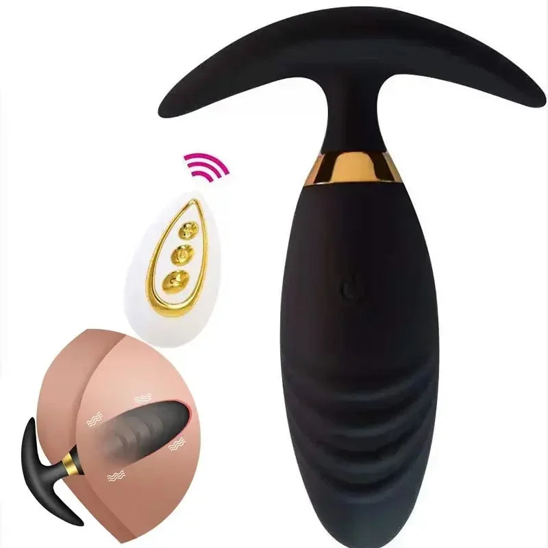 Plug Vibrant Quieter Big Butt Plug Fashion Men Women Vibrator Couple Day Piston Excitement